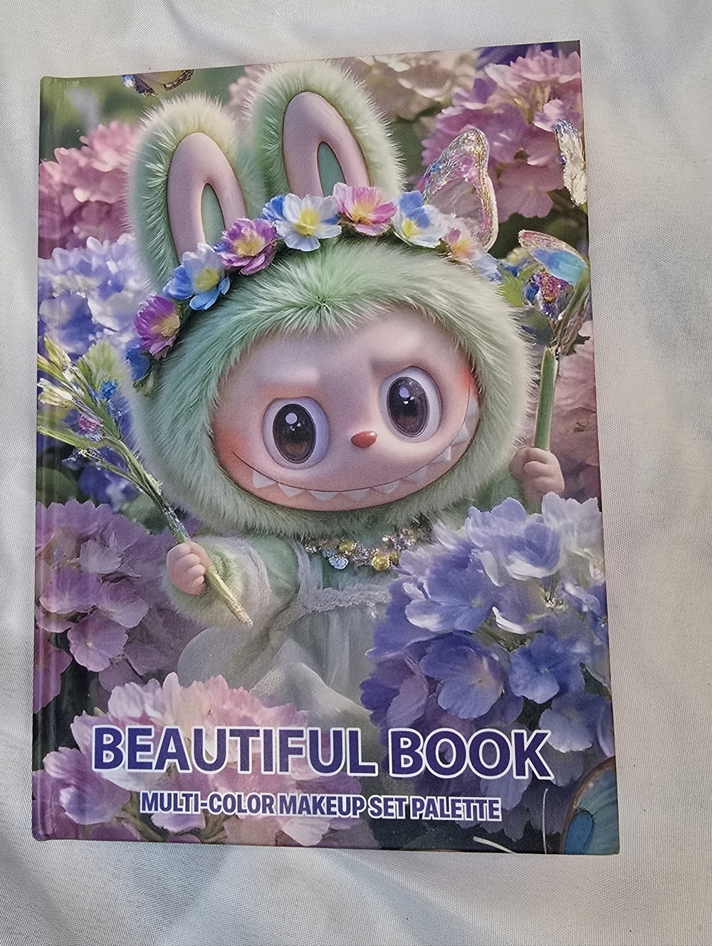 Makeup Book Palette Labubu Print
